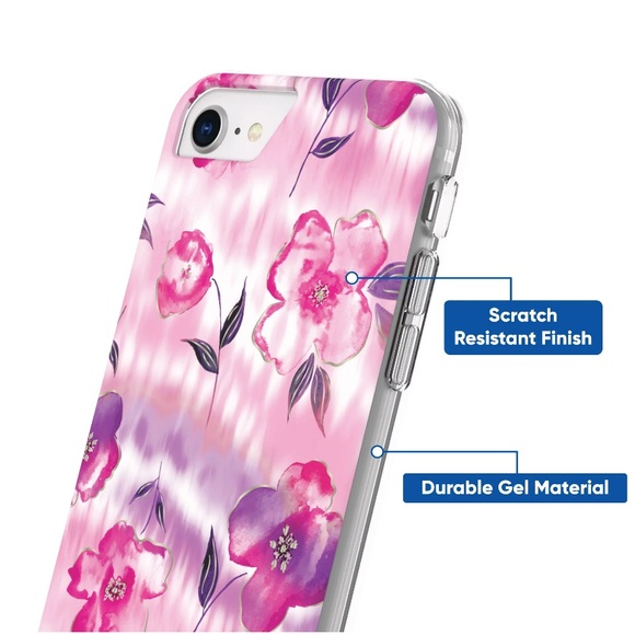onn. Bright Floral Phone Case for iPhone 6/6s/7/8/SE (NWT) - Picture 3 of 6
